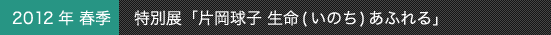 2012年春季 特別展「片岡球子 生命（いのち）あふれる」